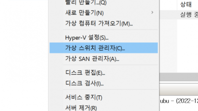 Nat network settings (in hyper V)