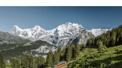 뮤렌 뮈렌 Murren ; top of family 1634m