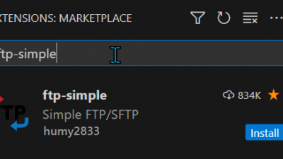 vscode visual studio code 비쥬얼스튜디오 코드에 ftp를 연동하기 연결하기