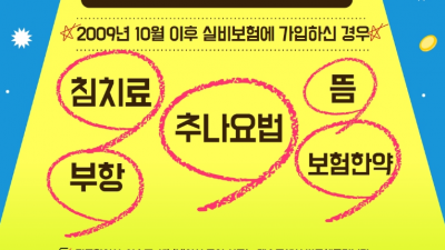 보험 청구를 통한 추나요법 혜택 이해하기: 건강보험과 실비/실손보험의 유용성 관악구한의원 생명마루한의원