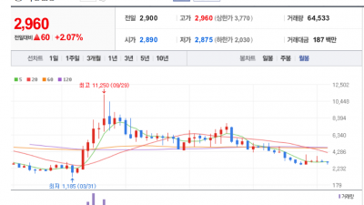 RE100 관련주, 대장주, 알이백 관련주 이슈 정리, sk에코플랜트 k-otc 가격추이 차트
