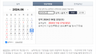 2024년 복날에 대해 알아보자  초복 중복 말복 삼복