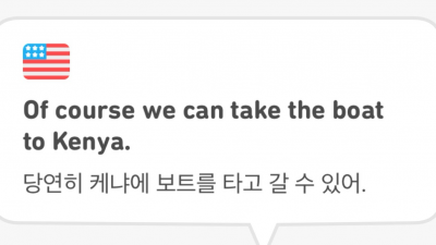 오늘의 듀오링고