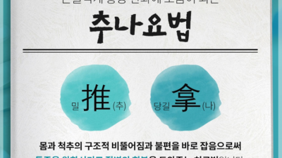 치료 원인에 맞는 방법 찾으려면 일산 목 허리 디스크 추나요법 생명마루 한의원 일산점
