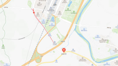 신안산선 공사장 붕괴 위험으로 교통 통제 광명시 안양시 3번버스