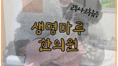 동탄2한의원 – 교통사고 후유증과 한방치료의 필요성